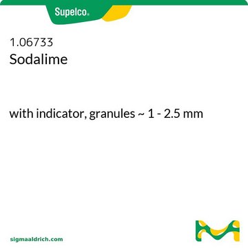 Sodalime with indicator, granules ~ 1 - 2.5 mm