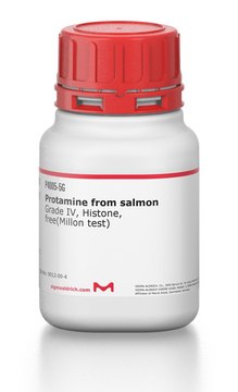 Protamine from salmon Grade IV, Histone, free(Millon test)