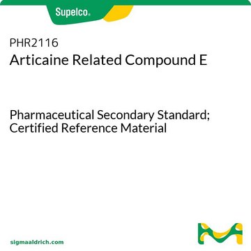 Articaine Related Compound E Pharmaceutical Secondary Standard; Certified Reference Material