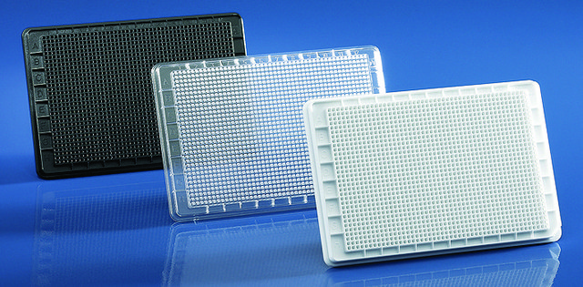 BRAND&#174; microplate BRANDplates&#174;, cellGrade size 384&#160;wells, size 120&#160;&#956;L, flat bottom, black, with transparent bottom