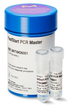 FastStart&#8482; PCR Master sufficient for &#8804;100&#160;reactions (04710436001), sufficient for &#8804;400&#160;reactions (04710444001), sufficient for &#8804;2,000&#160;reactions (04710452001)