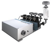 MAS-100 Iso MH&#174; Remote Microbial Air Sampler Pre-assembled for four heads with USB, digital I/O and Ethernet interfaces