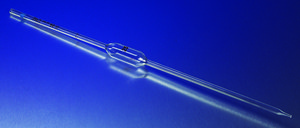 Pyrex&#174; volumetric pipette, color-coded white, volume 5.0&#160;mL, accuracy: 0.02&#160;mL