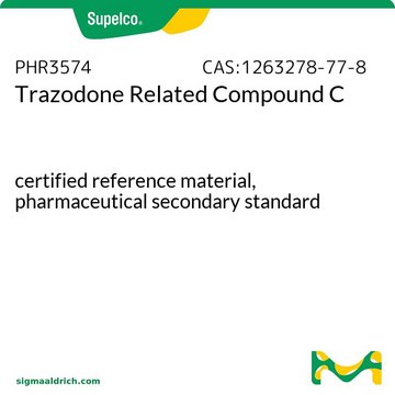 Trazodone Related Compound C certified reference material, pharmaceutical secondary standard