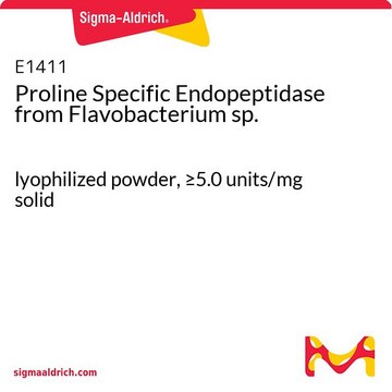 Proline Specific Endopeptidase from Flavobacterium sp. lyophilized powder, &#8805;5.0&#160;units/mg solid