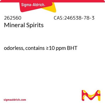 Mineral Spirits odorless, contains &#8805;10&#160;ppm BHT