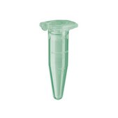 Eppendorf&#174; Safe-Lock micro test tubes capacity 1.5&#160;mL, green, pkg of 500&#160;ea