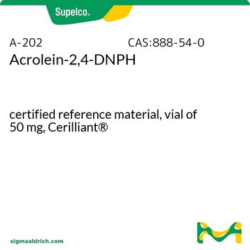 Acrolein-2,4-DNPH certified reference material, vial of 50&#160;mg, Cerilliant&#174;