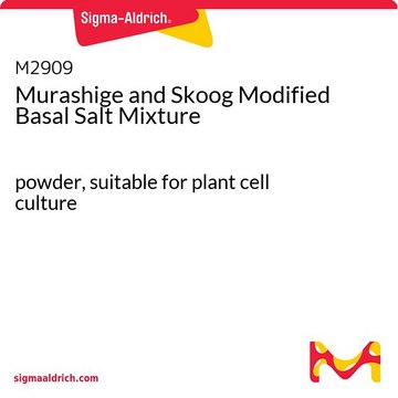 Murashige and Skoog Modified Basal Salt Mixture powder, suitable for plant cell culture