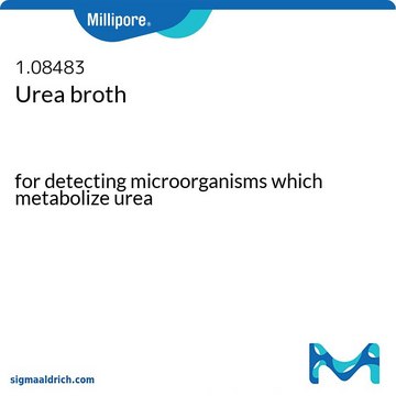 Urea broth for detecting microorganisms which metabolize urea