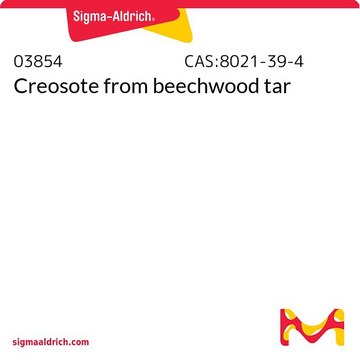 Creosote from beechwood tar