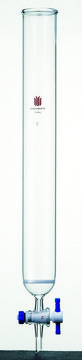 Synthware&#8482; chromatography column with PTFE stopcock and coarse frit L 610&#160;mm