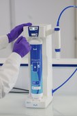 Milli-Q&#174; SQ 200P Purification System Ultrapure (Type 1) water dispensing module from a pressurized purified water loop