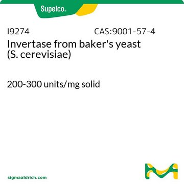 Invertase from baker’s yeast (S.&#160;cerevisiae) 200-300&#160;units/mg solid