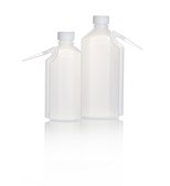 Azlon Wash Bottles with Integral Spout low-density polyethylene bottle, capacity 250&#160;mL