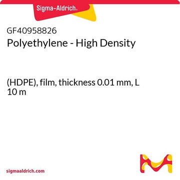 Polyethylene - High Density (HDPE), film, thickness 0.01&#160;mm, L 10&#160;m