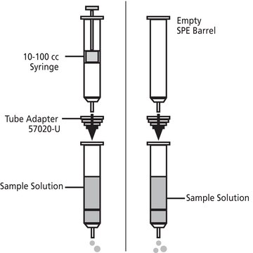 SPE Tube Adapter configured for AutoTrace Automated Systems, for use with 6mL tubes, pk of 6