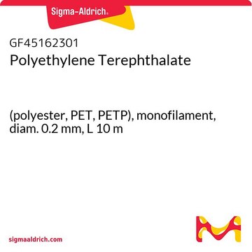 Polyethylene Terephthalate (polyester, PET, PETP), monofilament, diam. 0.2&#160;mm, L 10&#160;m