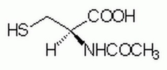 N-Acetyl-L-cysteine Mucolytic agent and thiol-based antioxidant that has a protective effect against oxygen free radicals in early septic shock.