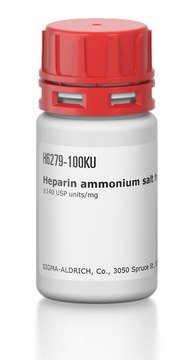 Heparin ammonium salt from porcine intestinal mucosa &#8805;140&#160;USP units/mg