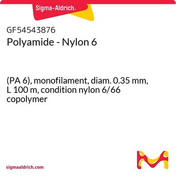 Polyamide - Nylon 6 (PA 6), monofilament, diam. 0.35&#160;mm, L 100&#160;m, condition nylon 6/66 copolymer