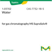 Water for gas chromatography MS SupraSolv&#174;