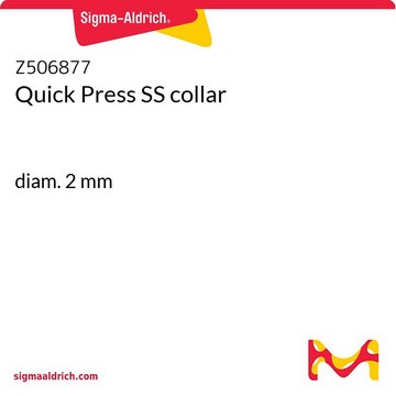Quick Press SS collar diam. 2&#160;mm
