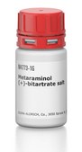 Metaraminol (+)-bitartrate salt