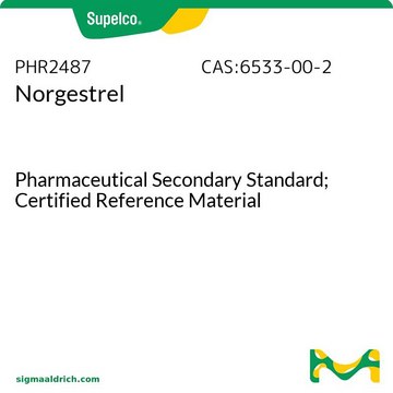 Norgestrel Pharmaceutical Secondary Standard; Certified Reference Material