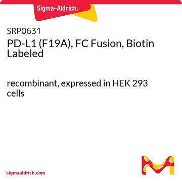 PD-L1 (F19A), FC Fusion, Biotin Labeled recombinant, expressed in HEK 293 cells