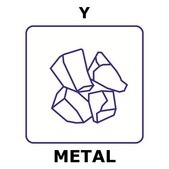 Yttrium lump, 50&#160;mm max. lump size, weight 50&#160;g, purity 99.9%