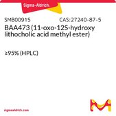 BAA473 (11-oxo-12S-hydroxy lithocholic acid methyl ester) &#8805;95% (HPLC)