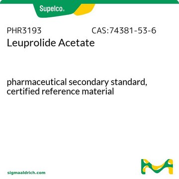 Leuprolide Acetate pharmaceutical secondary standard, certified reference material