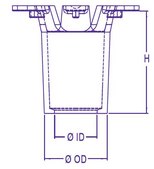 Millicell&#174; 24 well hanging cell culture inserts pore size 1.0&#160;&#956;m, clear PET membrane, diam. 6.5&#160;mm, Tissue Culture (TC)-treated surface, sterile