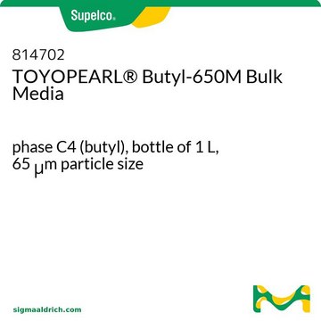 TOYOPEARL&#174; Butyl-650M Bulk Media phase C4 (butyl), bottle of 1&#160;L, 65&#160;&#956;m particle size