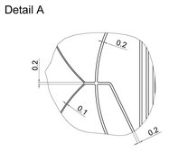 Diffusion mixer chip Fluidic 186, PC