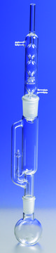 Allihn condenser for Pyrex&#174; brand extraction apparatus fits 125mL capacity
