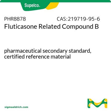 Fluticasone Related Compound B certified reference material, pharmaceutical secondary standard