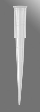 Pipette reference tips racked, size 200&#160;&#956;L, pkg of 5x960tips/cs, clear, sterile