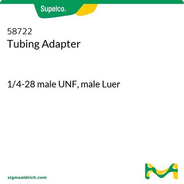 Tubing Adapter 1/4-28 male UNF, male Luer