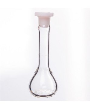 Synthware&#8482; Volumetric flask, Class A with PFTE stopper borosilicate glass 3.3, capacity 100&#160;mL