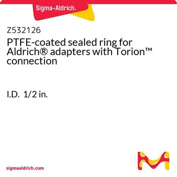 PTFE-coated sealed ring for Aldrich&#174; adapters with Torion&#8482; connection I.D. 1/2&#160;in.