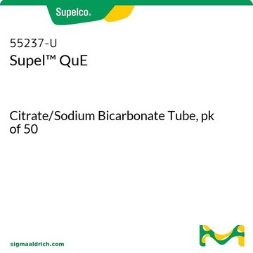 Supel&#8482; QuE Citrate/Sodium Bicarbonate Tube, pk of 50