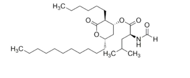 N-Formyl-L-leucine (3S,4R,6S)-3-hexyl-2-oxo-6-undecyltetrahydro-2H-pyran-4-yl ester reference material, pharmaceutical secondary standard