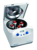 Eppendorf&#174; Centrifuge 5702/5702R/5702RH 5702R, refrigerated, with rotor A-4-38 and 4 x 85&nbsp;mL round bucket, rotary knobs, AC/DC input 120 V, 60 Hz, US 3-pin plug (US)