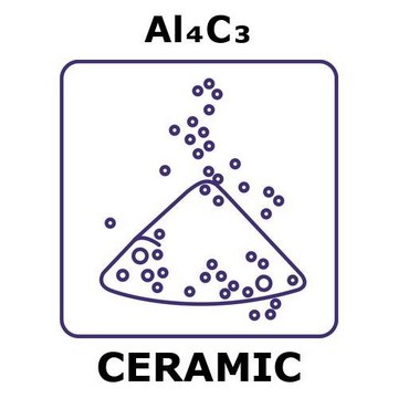 Aluminum carbide powder, 45 max. part. size (micron), weight 50&#160;g, purity 98.%