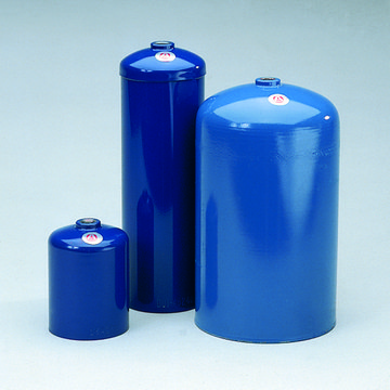 Sure/Pac&#8482; steel sample cylinder capacity 2.2&#160;L, diam. 4.25&#160;in.