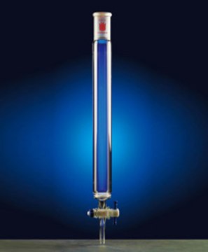 Synthware&#8482; chromatography column with PTFE stopcock top joint: ST/NS 24/40, I.D. × L 20.0&#160;mm × 305&#160;mm