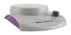 Mini 1L Stirrer AC/DC input 100&#160;V / 240&#160;V, universal plug set, polycarbonate plate, gray, purple