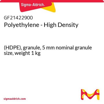 Polyethylene - High Density (HDPE), granule, 5&#160;mm nominal granule size, weight 1&#160;kg